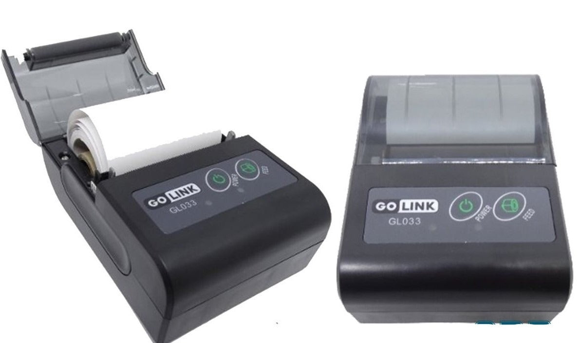 Mini Impressora Portátil Térmica Go Link GL033 Mini 57mm Bluetooth